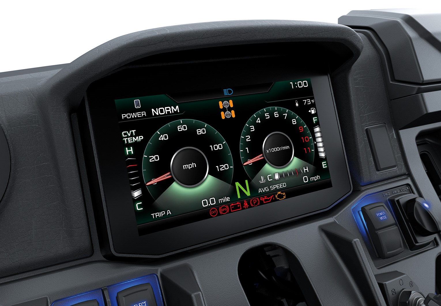 RIDGE CREW Power Modes